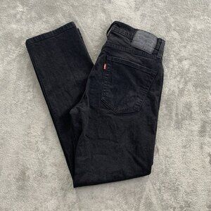 Levis 541 Jeans Mens 32x30” Black Denim Athletic Taper Fit Casual Cotton Blend